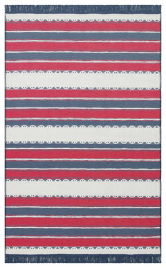 Yıkanabilir Modern Desenli Dokuma Kilim