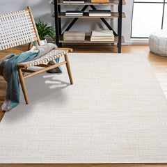 Alexandray Krem Modern Triko Akrilik Makine Halısı