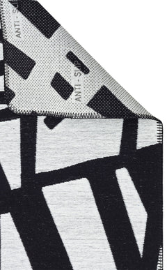 Yıkanabilir Kaymaz Tabanlı Modern Pamuk Kilim
