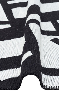 Yıkanabilir Kaymaz Tabanlı Modern Pamuk Kilim