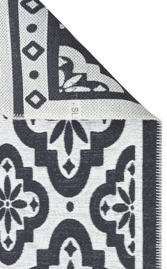 Yıkanabilir Kaymaz Tabanlı Modern Pamuk Kilim