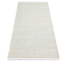 Abruptly Striped Çizgili Polyester Makine Halısı