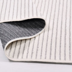 Abruptly Striped Çizgili Polyester Makine Halısı