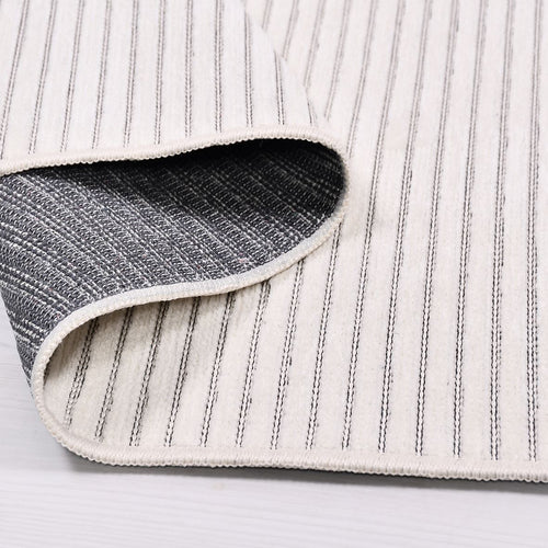 Abruptly Striped Çizgili Polyester Makine Halısı