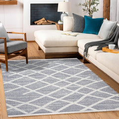 Keythorne Geometrik Polip Makine Halısı