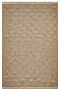 Mina Abjectly Jute Hasır Görünümlü Sisal Makine Halısı 200x350 Saçaklı