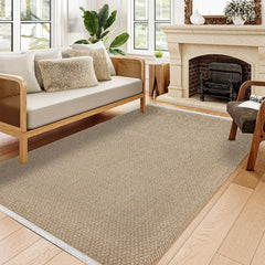 Mina Abjectly Jute Hasır Görünümlü Sisal Makine Halısı 200x350 Saçaklı