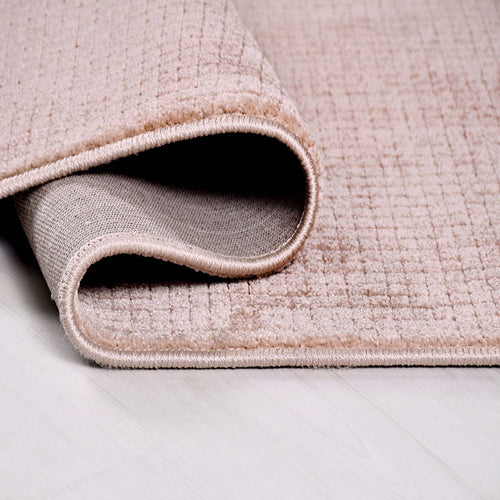 Bej Düz Polyester Makine Halısı