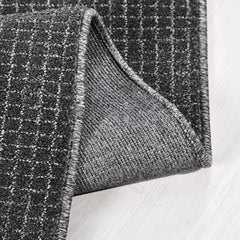 Antrasit Düz Polyester Makine Halısı