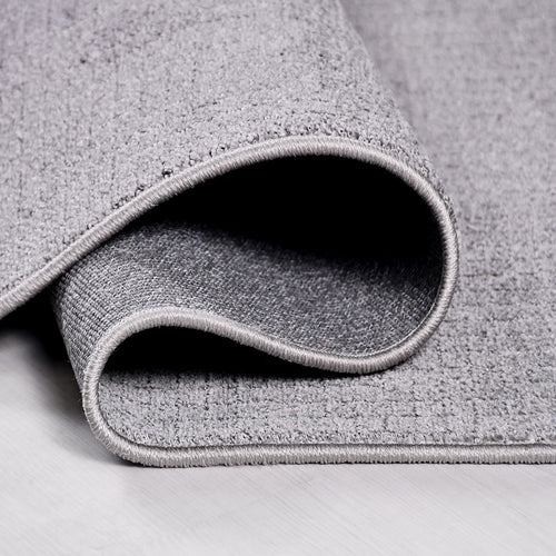 Beyaz Modern Polyester Makine Halısı