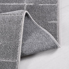 Gri Modern Polyester Makine Halısı