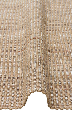 Jüt ve Polyester ile Üretilen Çift Taraflı Modern Kilim