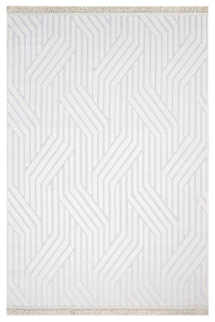Keysha Geometrik Polyester Makine Halısı
