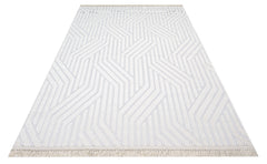 Keysha Geometrik Polyester Makine Halısı
