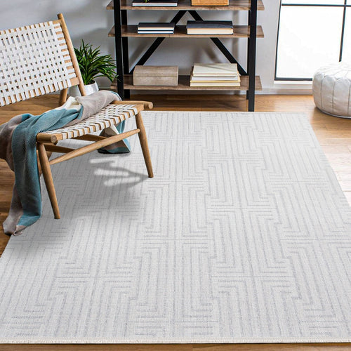Keylani Geometrik Polyester Makine Halısı