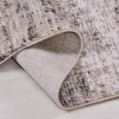 Kahverengi Modern Akrilik Makine Halısı