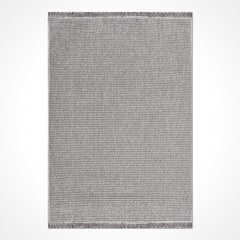 Gri Düz Polyester Makine Halısı
