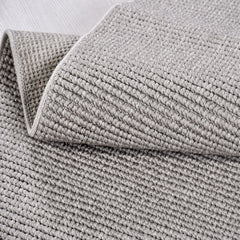 Gri Düz Polyester Makine Halısı