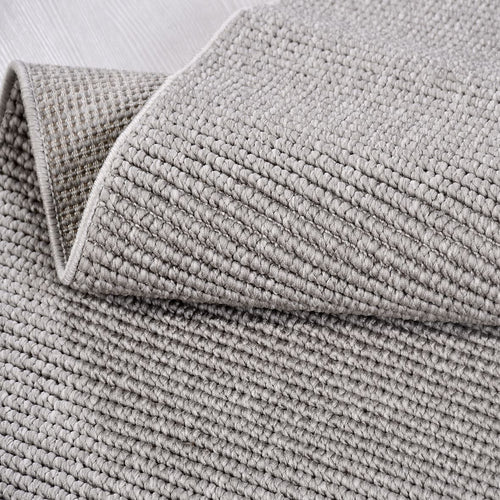 Gri Düz Polyester Makine Halısı