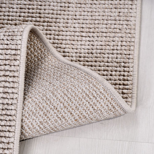 Bej Düz Polyester Makine Halısı
