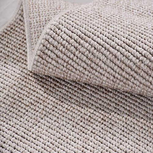 Bej Düz Polyester Makine Halısı