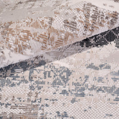 Kahverengi Modern Polyester Makine Halısı