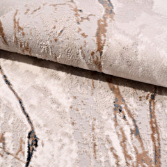 Kahverengi Modern Polyester Makine Halısı
