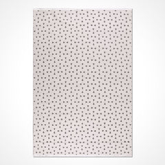 Krem Modern Polyester Makine Halısı