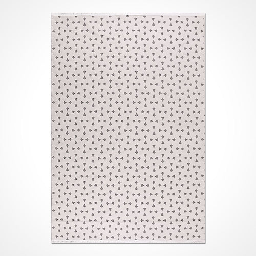 Krem Modern Polyester Makine Halısı