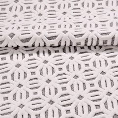 Gri Modern Polyester Makine Halısı