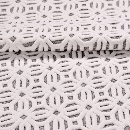 Gri Modern Polyester Makine Halısı