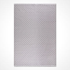 Gri Modern Polyester Makine Halısı
