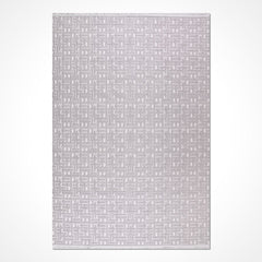 Gri Modern Polyester Makine Halısı