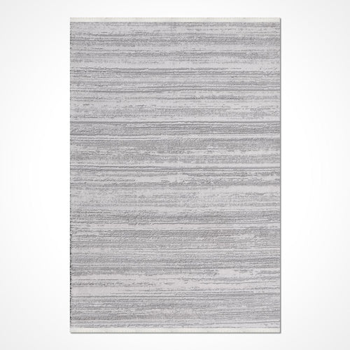 Gri Modern Akrilik Makine Halısı