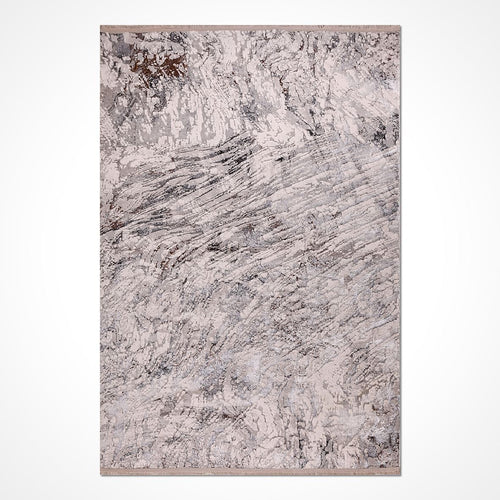 Kahverengi Modern Polyester Makine Halısı
