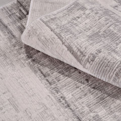 Gri Modern Akrilik Makine Halısı