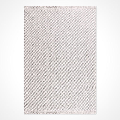 Beyaz Düz Polyester Makine Halısı