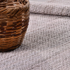 Kahverengi Modern Polyester Makine Halısı