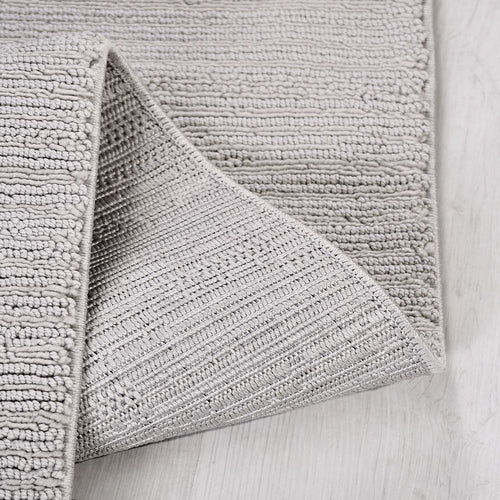 Gri Düz Polyester Makine Halısı