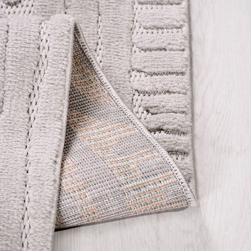Krem Modern Sisal Makine Halısı