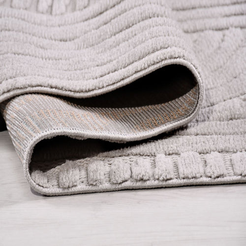 Krem Modern Sisal Makine Halısı