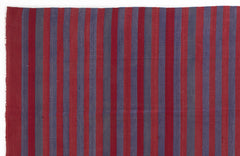 Girit Bej Çizgili Yün El Dokuma Halısı 145 x 335 Apex Unique