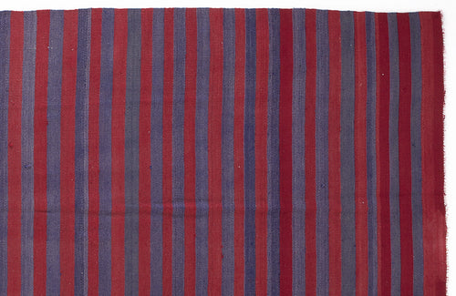Girit Bej Çizgili Yün El Dokuma Halısı 145 x 335 Apex Unique