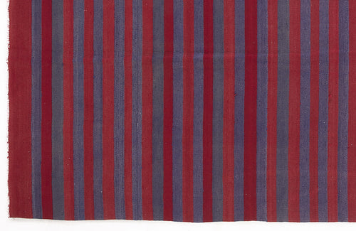 Girit Bej Çizgili Yün El Dokuma Halısı 145 x 335 Apex Unique