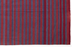 Girit Bej Çizgili Yün El Dokuma Halısı 145 x 335 Apex Unique