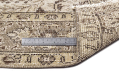 Atina Bej Eskitme Yün El Dokuma Halısı 154 x 269 Apex Unique