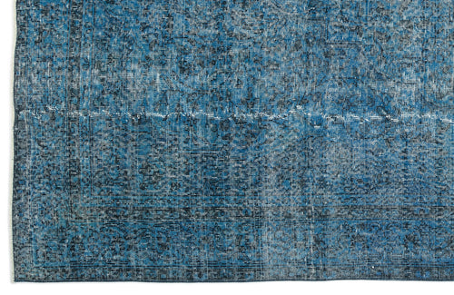 Atina Turkuaz Eskitme Yün El Dokuma Halısı 196 x 314 Apex Unique