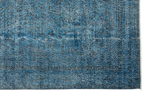 Atina Turkuaz Eskitme Yün El Dokuma Halısı 196 x 314 Apex Unique