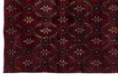 Atina Bordo Eskitme Yün El Dokuma Halısı 147 x 284 Apex Unique
