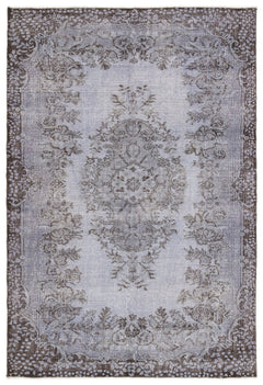 Atina Mor Eskitme Yün El Dokuma Halısı 175 x 260 Apex Unique